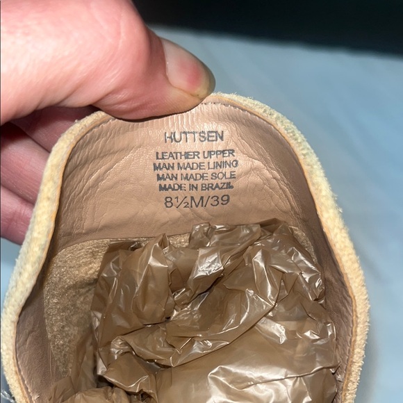 Gianni Bini Huttsen Tan Suede Ankle Boots 8.5 EUC - Picture 6 of 7